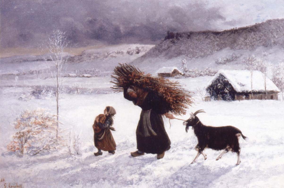 Gustave Courbet The Poor woman of the Village